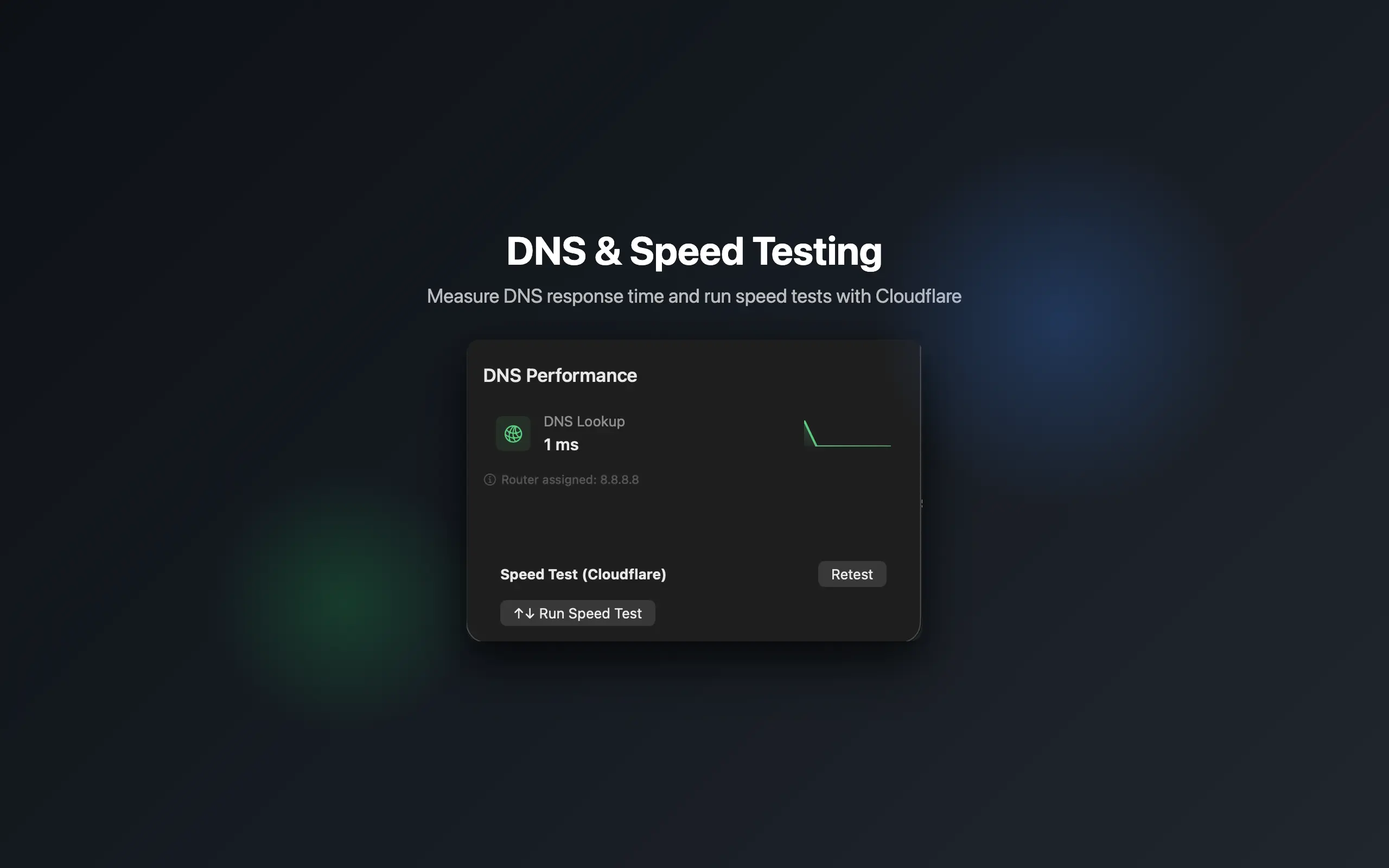 DNS & Speed Test