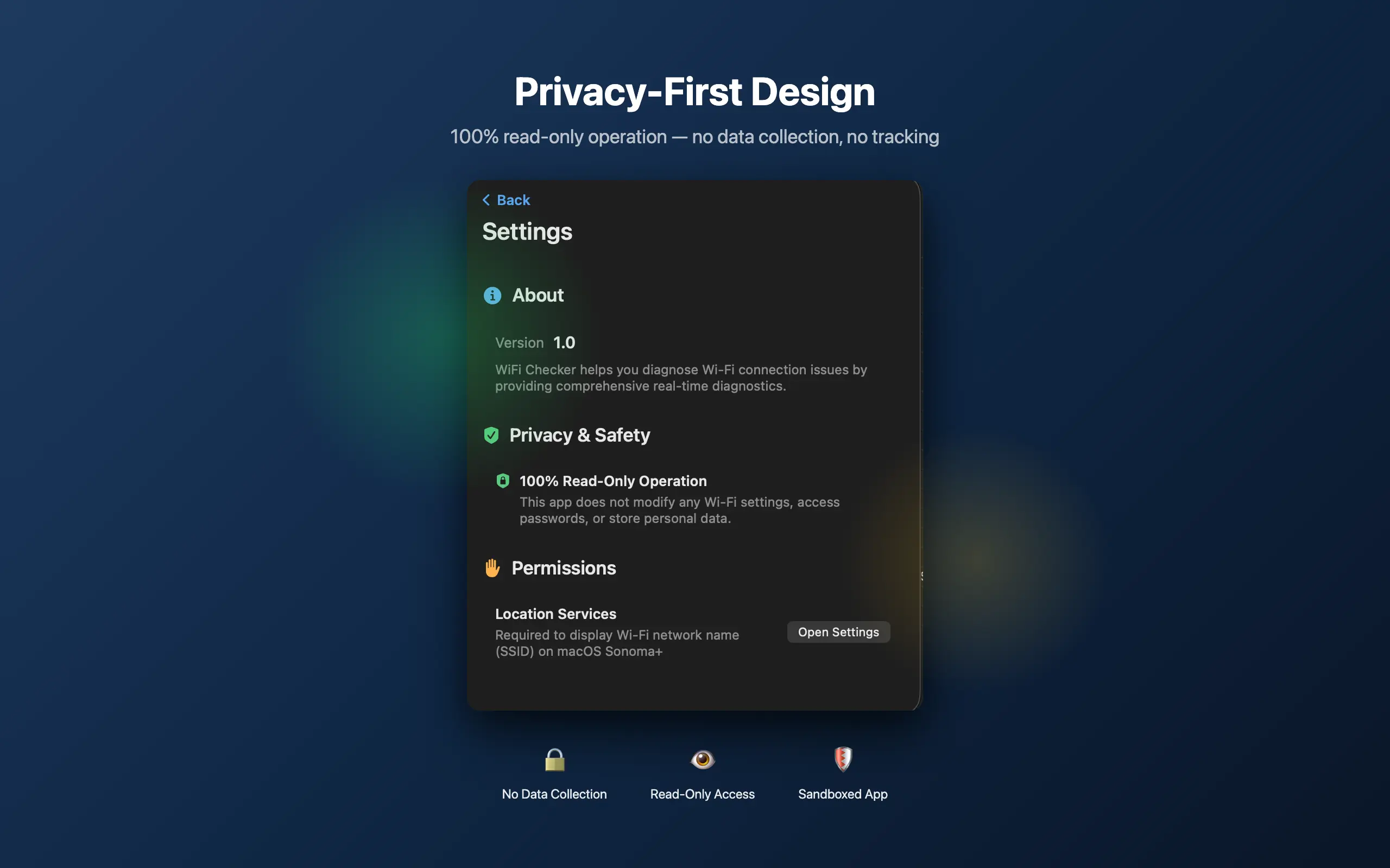 Privacy Features