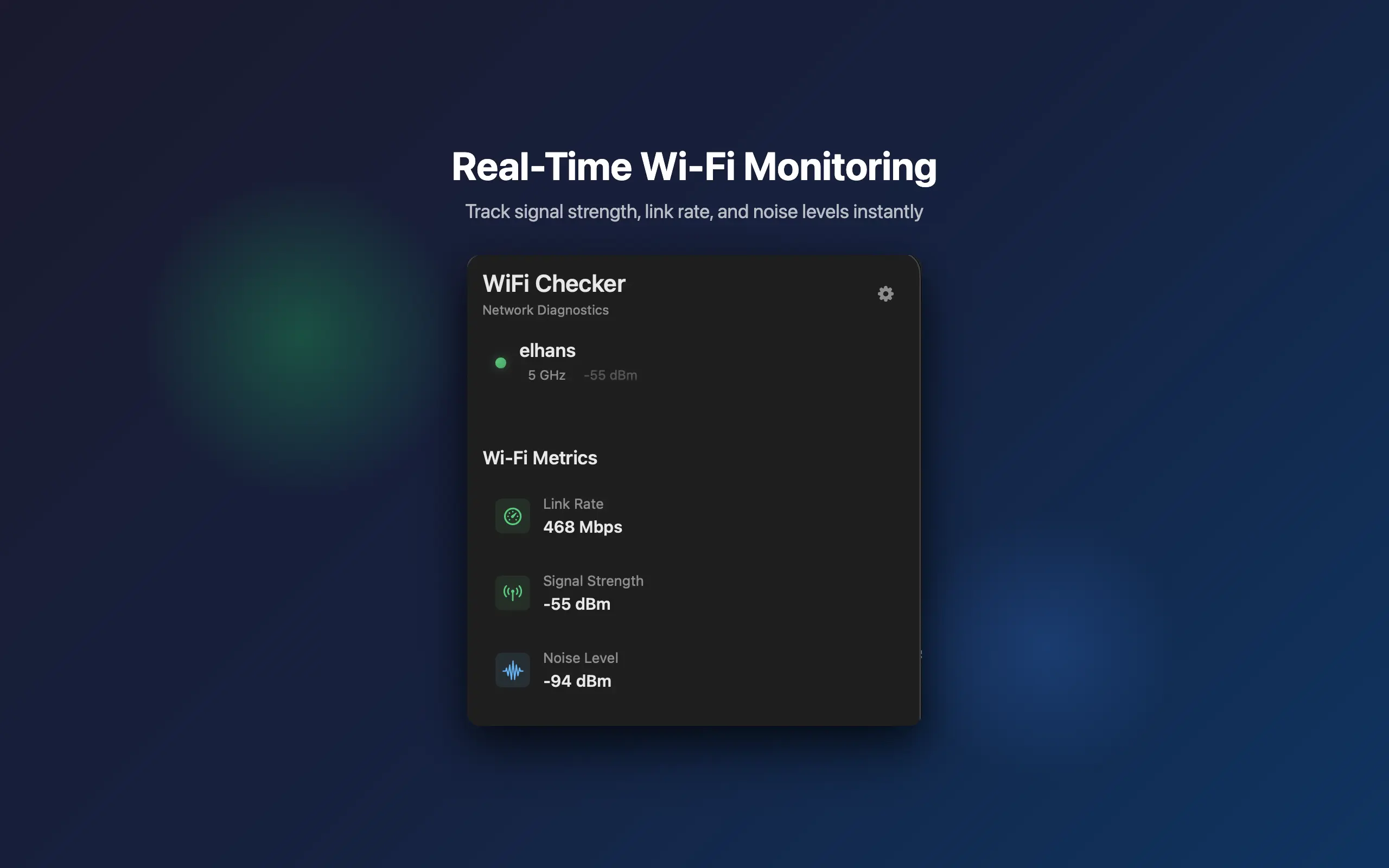 WiFi Metrics Dashboard